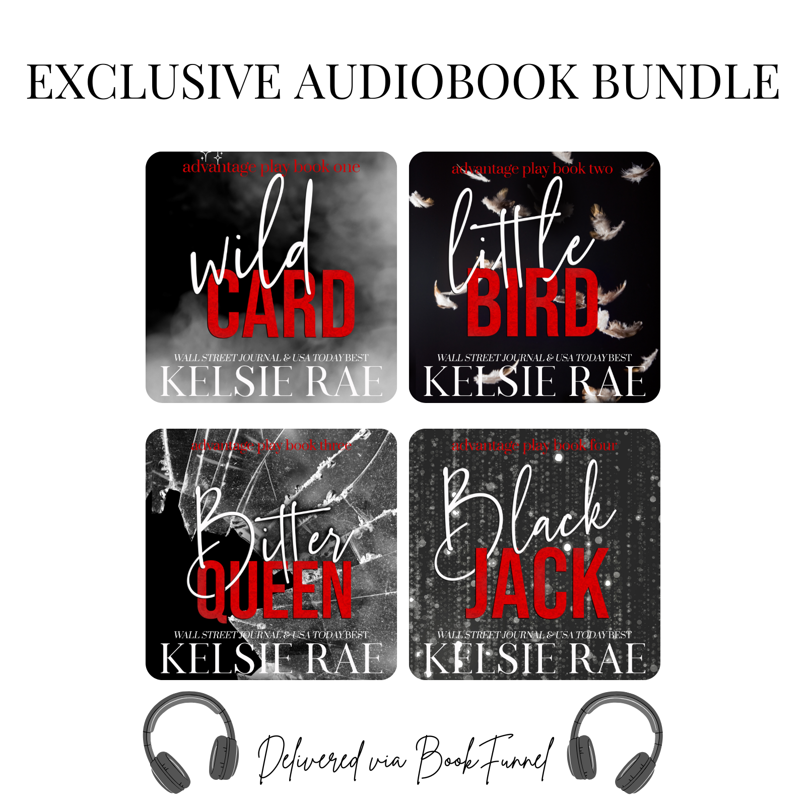 Promotional image for Kelsie Rae Advantage Play audiobooks