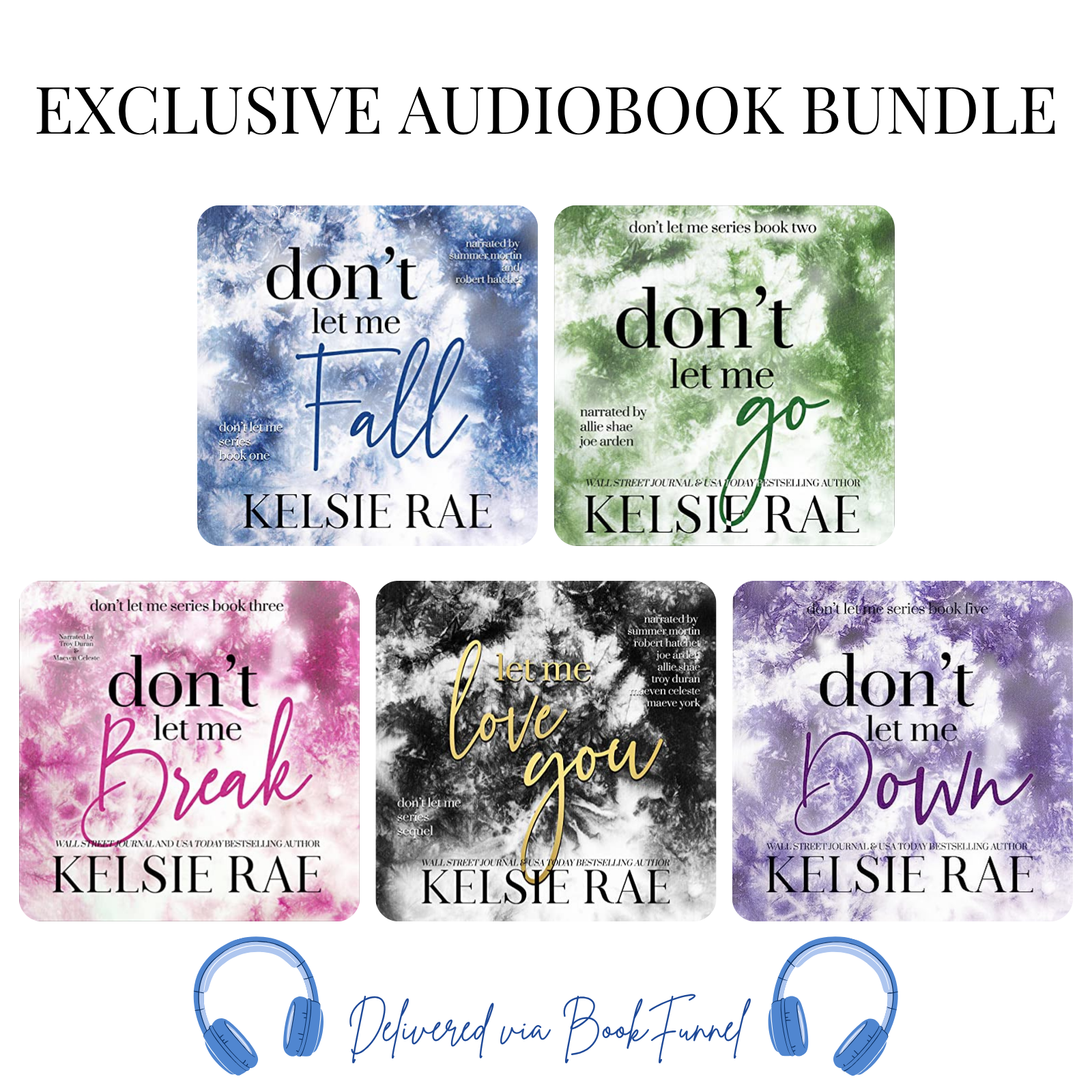 Don't Let Me Audiobook Bundle