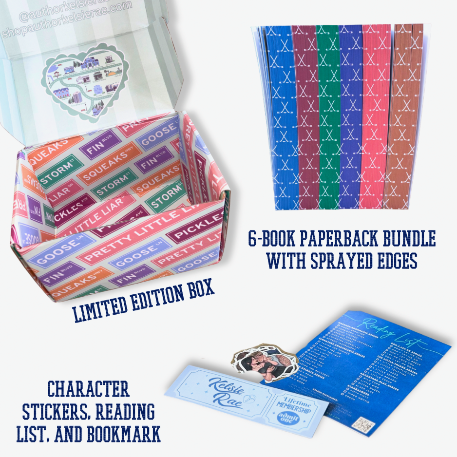Steamy Hockey Romance - Little Things Character Cover Paperback Bundle