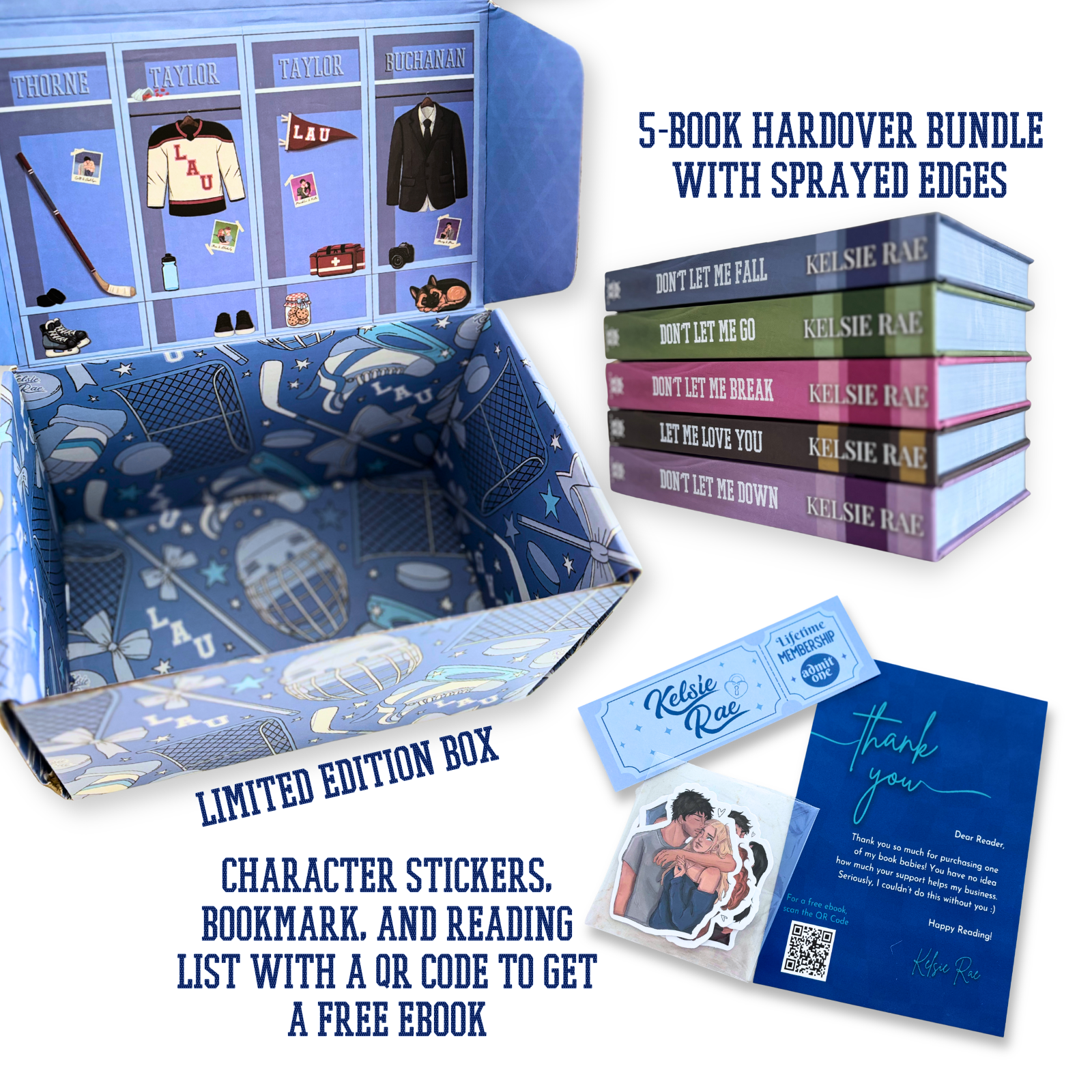 Don't Let Me Series Hardback Bundle