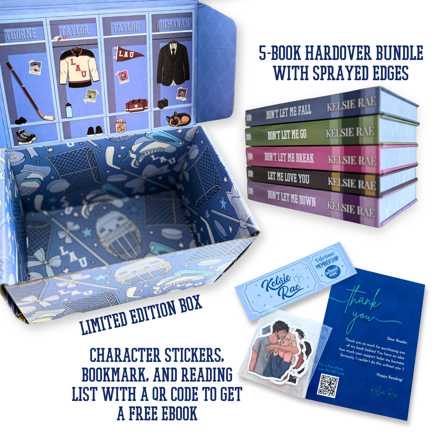 Don't Let Me Series Hardback Bundle