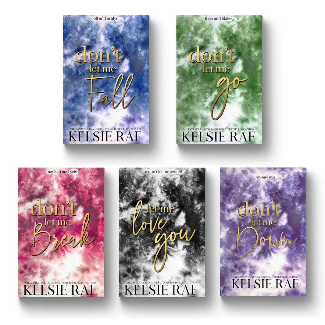Don't Let Me Series Books & Bundles – Author Kelsie Rae