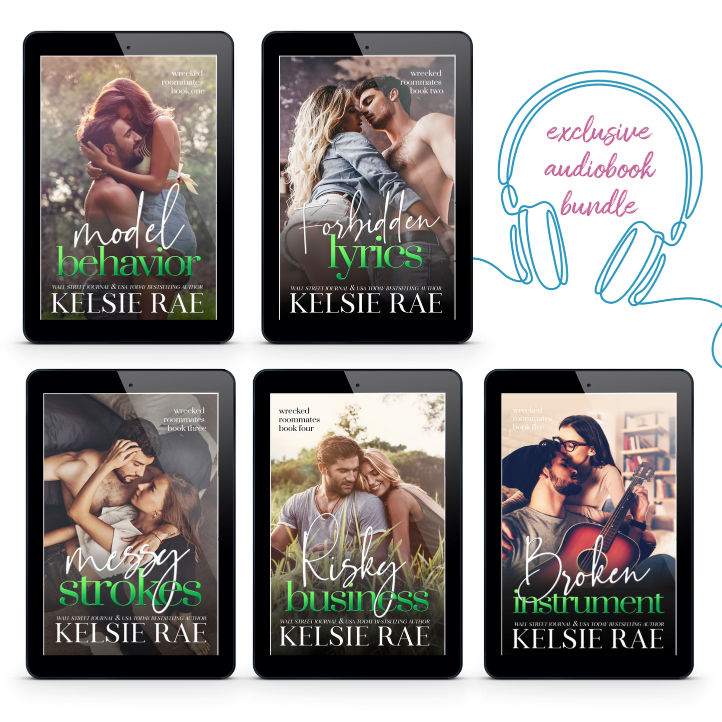 Wrecked Roommates Audiobook Bundle