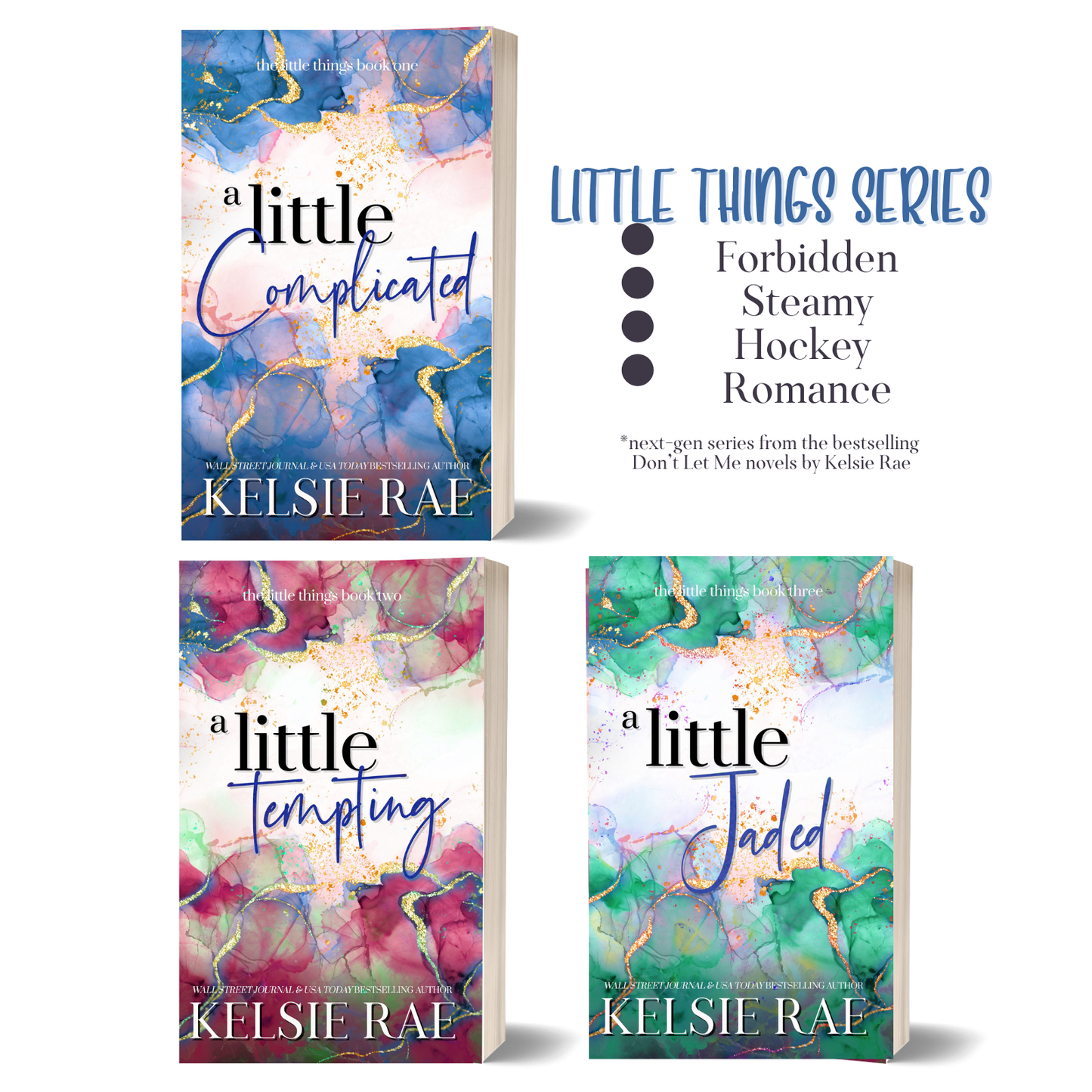 Steamy Hockey Paperback Bundle - Little Things Series