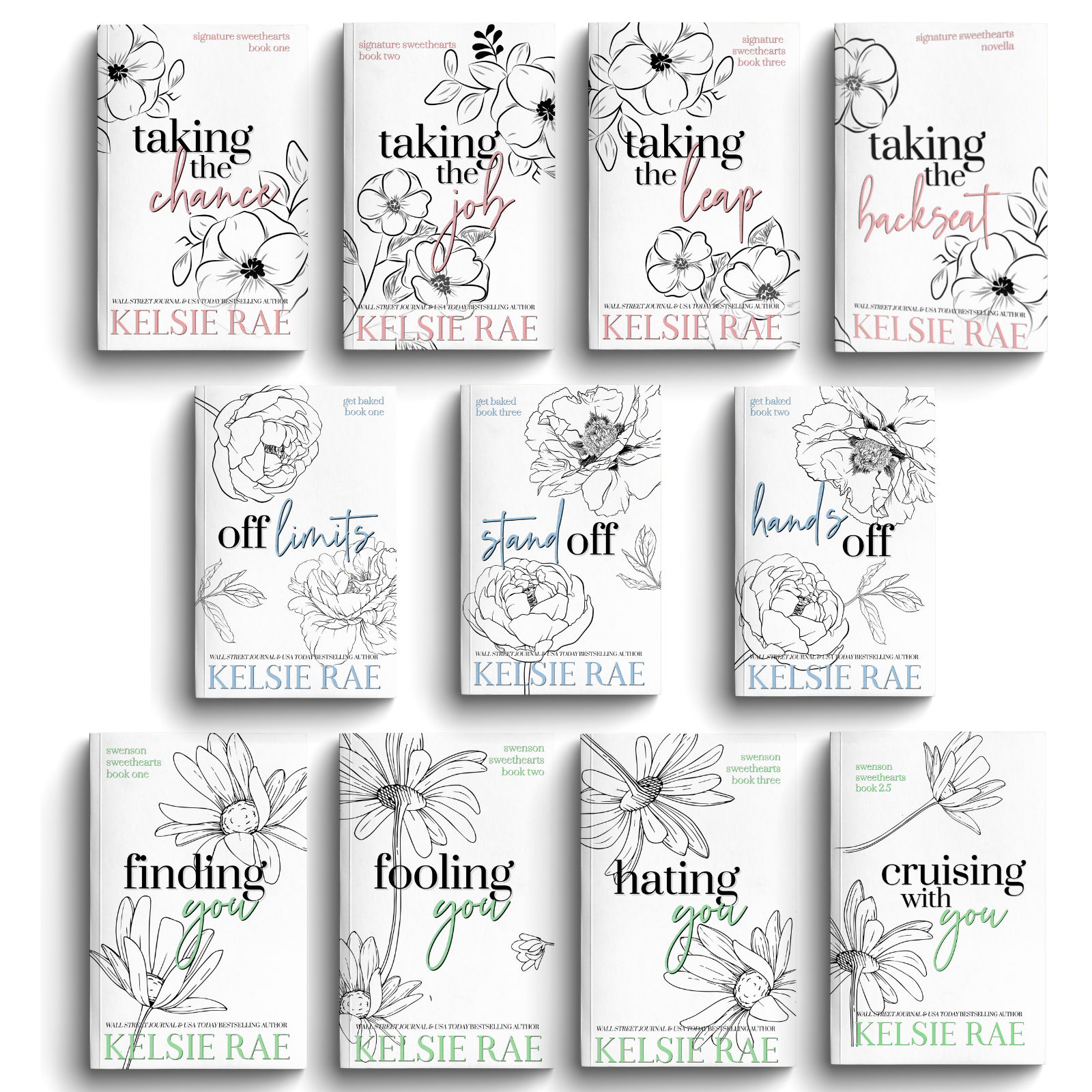 Promotional image for Kelsie Rae Signature Sweethearts paperback bundle